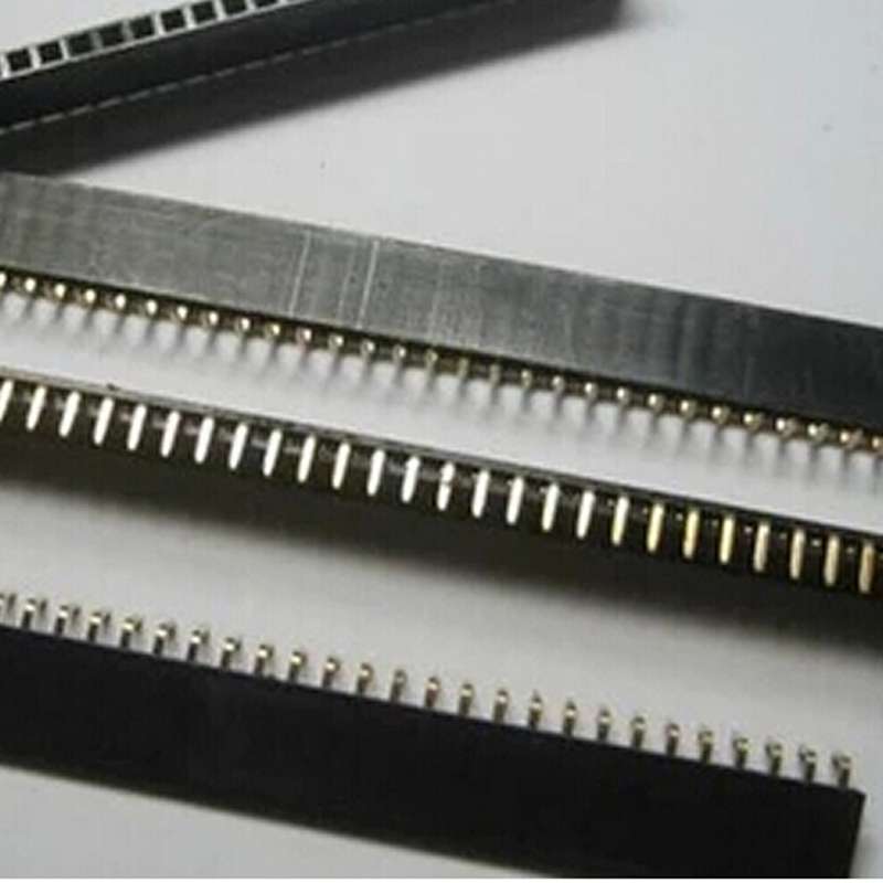80pcs Barrette Séparable 2.54mm 40 Pins Femelle – Connecteur Flexible Prototypage  | Electronic Shop